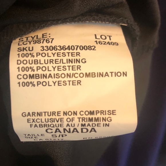 Le Chateau Halter Asymmetrical Dress (Size Small) - Picture 8 of 8